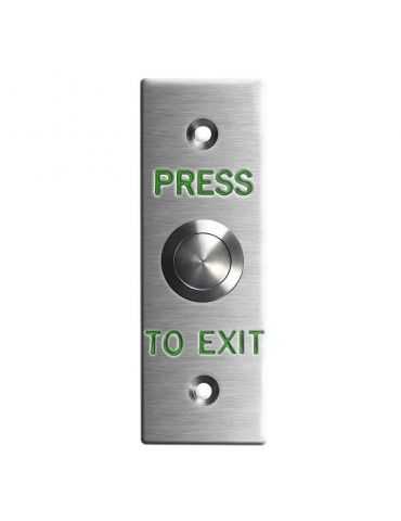 Buton din inox yale pb21 montaj ingropat 100mm x 35mm. Assa abloy - 1 - Tik.ro