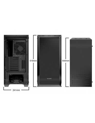 be quiet! Dark Base 700 Midi Tower Negru Be quiet! - 2
