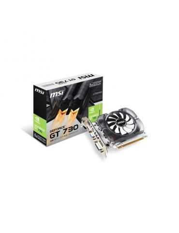 Placa video msi nvidia n730-4gd3v2 gt730 pci-e 4096mb ddr3 128bit Msi - 1