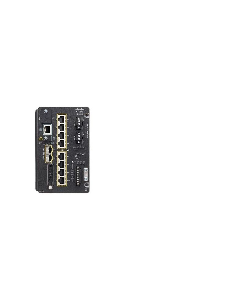 Cisco Catalyst IE-3300-8T2X-E switch-uri Gestionate L3 Negru