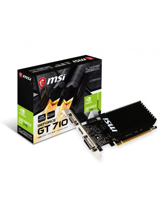 MSI GT 710 1GD3H LP plăci video NVIDIA GeForce GT 710 1 Giga Bites GDDR3 Msi - 4