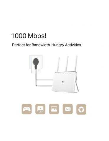 TP-LINK TL-PA7017P KIT adaptor rețea alimentare 1000 Mbit/s Ethernet LAN Alb 2 buc. Tp-link - 2