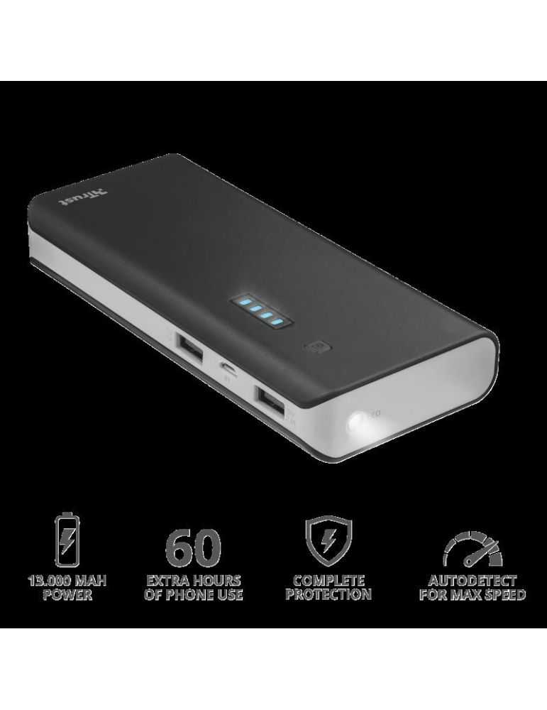 Baterie externa trust primo powerbank 13.000 mah specifications general number