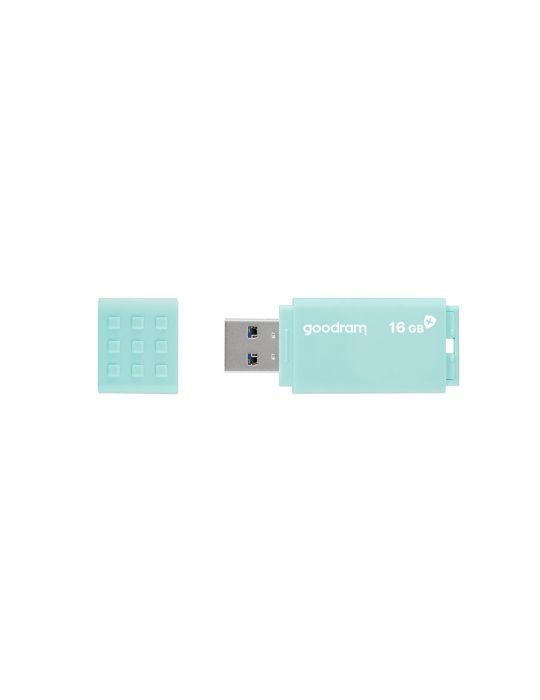 Goodram USB 3.0 UME3 CARE memorii flash USB 16 Giga Bites USB Tip-A 3.2 Gen 1 (3.1 Gen 1) Turcoaz Goodram - 3