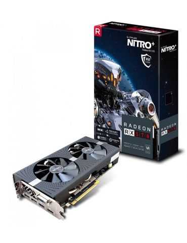 Placa video sapphire 11266-09-20g radeon rx 570 8gb gddr5 nitro Sapphire - 1