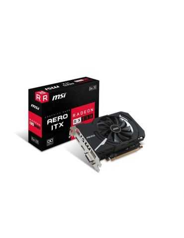Placa video msi radeon rx 550 aero itx 2g oc Msi - 1