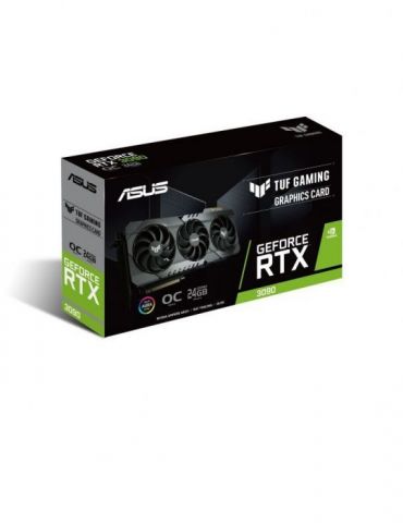 Placa video ASUS nVidia GeForce RTX 3090 TUF GAMING OC 24GB, GDDR6X, 384bit Asus - 1