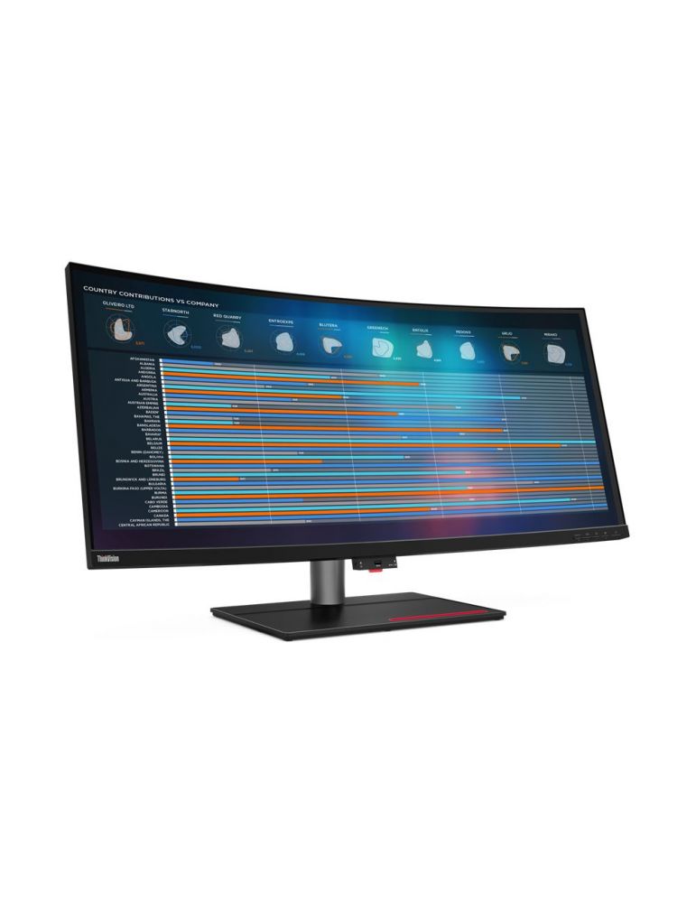 Lenovo ThinkVision P40w-20 100,8 cm (39.7") 5120 x 2160 Pixel 5K Ultra HD LED Negru