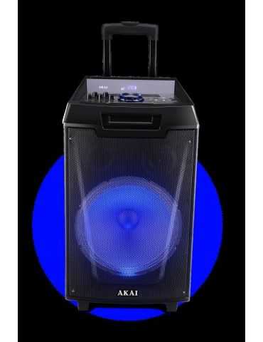 Boxa portabila akai abts-aw12 cu bluetooth si microfon wireless outputpower:40w Akai - 1