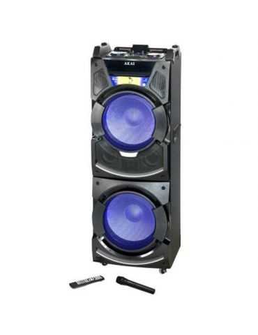 Boxa activa fixa akai dj-s5h usb card sd bluetooth telecomanda Akai - 1