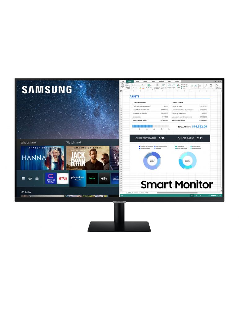 Samsung S32AM700UR 81,3 cm (32") 3840 x 2160 Pixel 4K Ultra HD LCD Negru