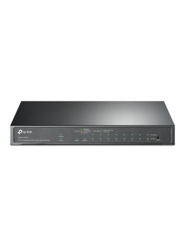 TP-LINK TL-SG1210MPE switch-uri Gigabit Ethernet (10/100/1000) Negru Tp-link - 1 - Tik.ro