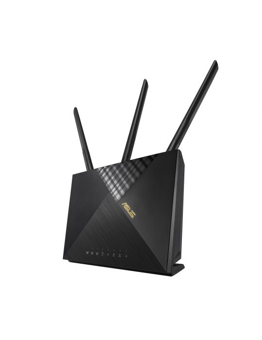 ASUS 4G-AX56 router wireless Gigabit Ethernet Bandă dublă (2.4 GHz/ 5 GHz) 3G 5G Negru Asus - 1