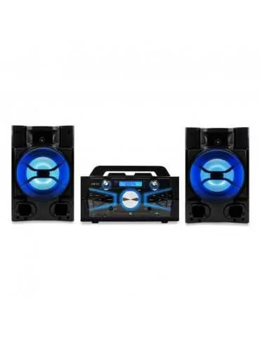 Sistem boxa audio karaoke bluetooth fm/digital radio 2x microphone jacks Akai - 1 - Tik.ro