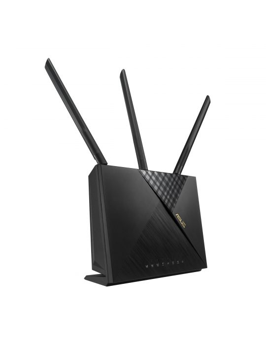 ASUS 4G-AX56 router wireless Gigabit Ethernet Bandă dublă (2.4 GHz/ 5 GHz) 3G 5G Negru Asus - 3