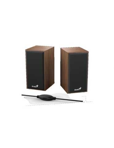 Boxe genius sp-hf180 2.0 6w usb wood Genius - 1