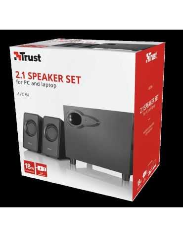 Sistem audio 2.1 trust avora 2.1 speaker set  specifications general Trust - 1 - Tik.ro