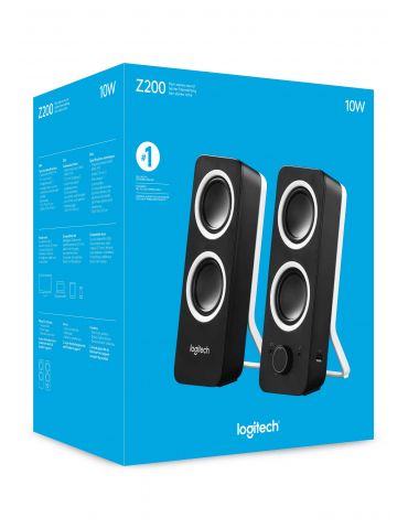 Logitech Z200 Stereo Speakers Negru Prin cablu 10 W Logitech - 2