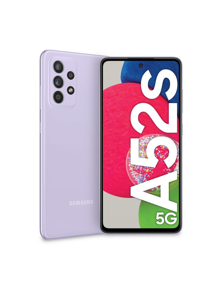 Samsung Galaxy A52s 5G SM-A528BLVDEUE smartphone 16,5 cm (6.5") Dual SIM hibrid Android 11 USB tip-C 6 Giga Bites 128 Giga