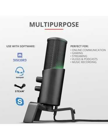 Microfon trust gxt258 fyru 4in1 streaming mic  
specifications general application Trust - 1