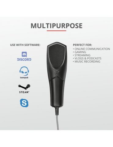 Microfon trust gxt 232 mantis streaming mic  
specifications general application Trust - 1 - Tik.ro