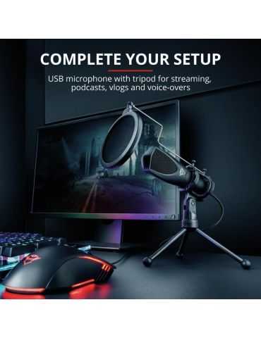 Microfon trust gxt 232 mantis streaming mic  
specifications general application Trust - 1