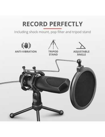 Microfon trust gxt 232 mantis streaming mic  
specifications general application Trust - 1