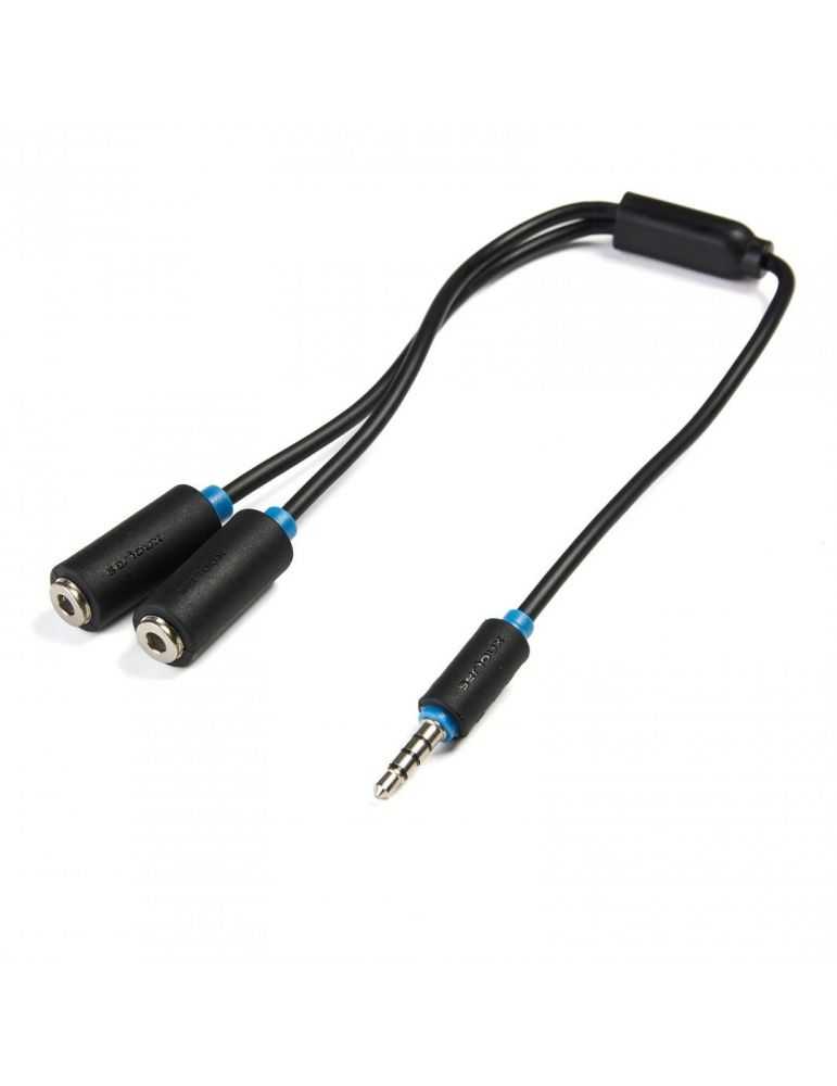 Cablu adaptor audio serioux jack 3.5mm 4 pini tata -