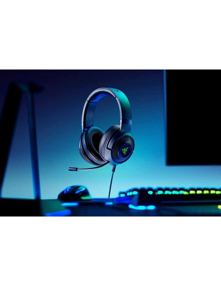 Casti cu microfon razer kraken x usb 7.1 surround sound