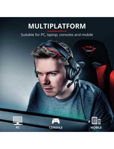 Casti cu microfon trust gxt 310 radius gaming headset  specifications Trust - 1