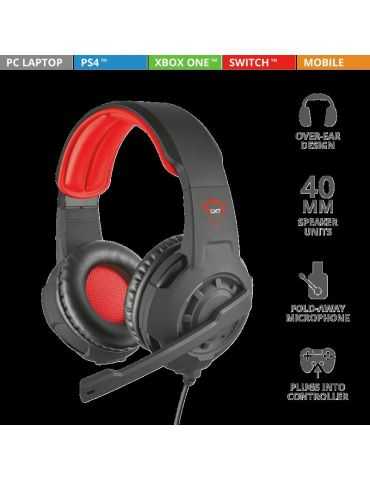 Casti cu microfon trust gxt 310 radius gaming headset  specifications Trust - 1