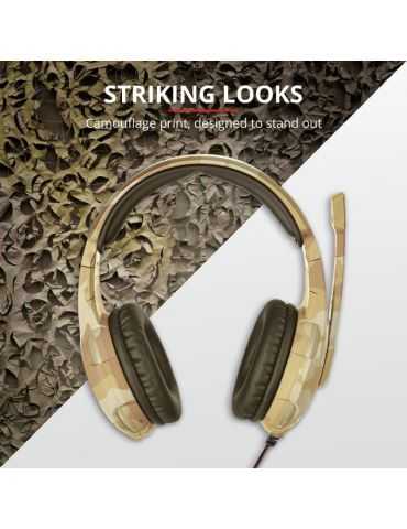 Casti cu microfon trust gxt 310d radius gaming headset - Trust - 1