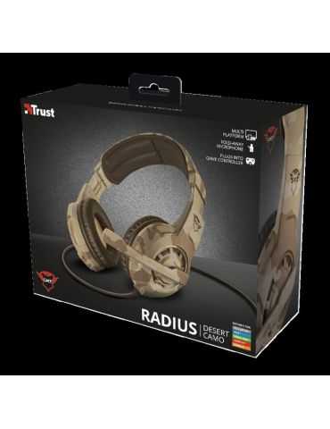 Casti cu microfon trust gxt 310d radius gaming headset - Trust - 1