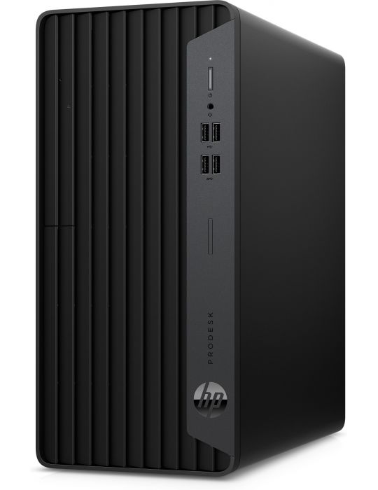 HP ProDesk 400 G7 DDR4-SDRAM i7-10700 Micro Tower Intel® Core™ i7 8 Giga Bites 1000 Giga Bites HDD FreeDOS PC-ul Negru Hp - 2