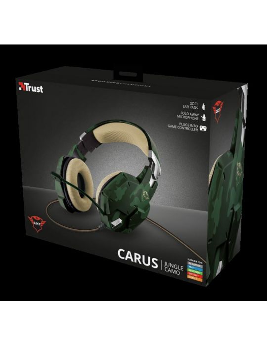 Casti cu microfon trust gxt 322c carus gaming headset - Trust - 1