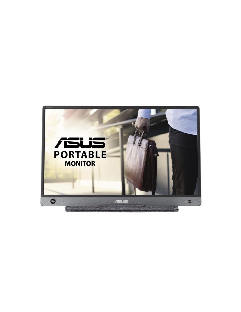 Monitor LED portabil Asus MB16AH, 15.6inch, Full HD, 60Hz, 5ms, negru/gri