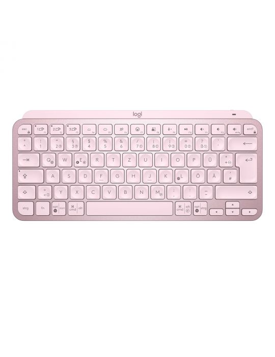 Logitech MX Keys Mini Minimalist Wireless Illuminated Keyboard tastaturi RF Wireless + Bluetooth QWERTY Englez Roz Logitech - 1