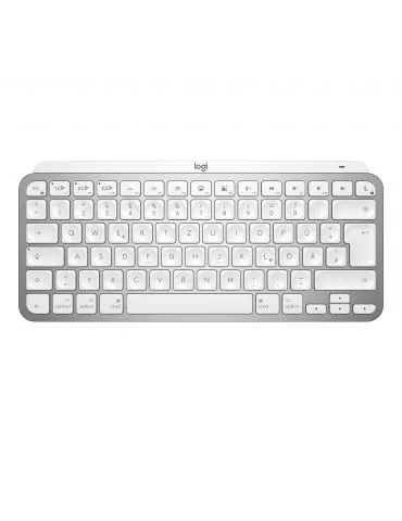 Logitech MX Keys Mini For Mac Minimalist Wireless Illuminated Keyboard tastaturi Bluetooth QWERTY Englez Gri Logitech - 1 - Tik.ro
