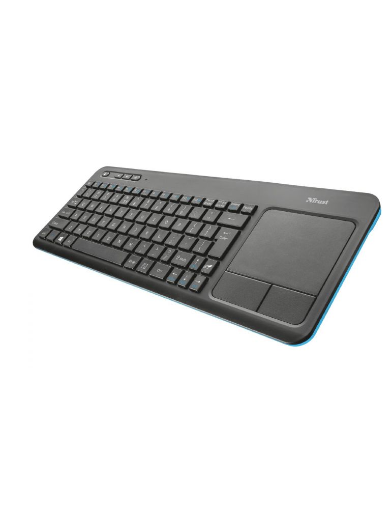Trust veza wireless keyboard + touchpad tr-20960 (include tv 0.8lei)