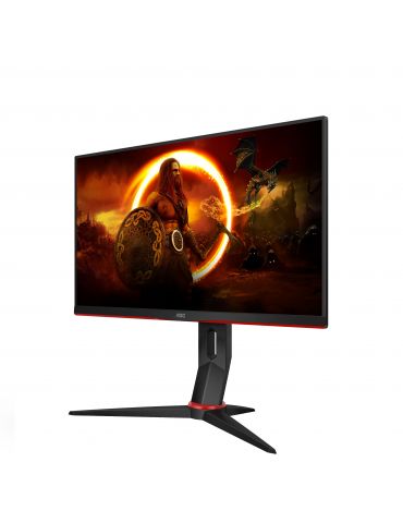 AOC G2 24G2ZU/BK LED display 60,5 cm (23.8") 1920 x 1080 Pixel Full HD Negru, Roşu Aoc - 7