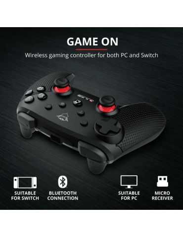 Trust gxt 1230 muta wireless controller for pc and nintendo Trust - 1