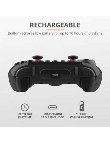 Trust gxt 1230 muta wireless controller for pc and nintendo Trust - 1