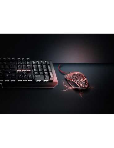 Mouse cu fir trust gxt 105 izza illuminated gaming mouse Trust - 1