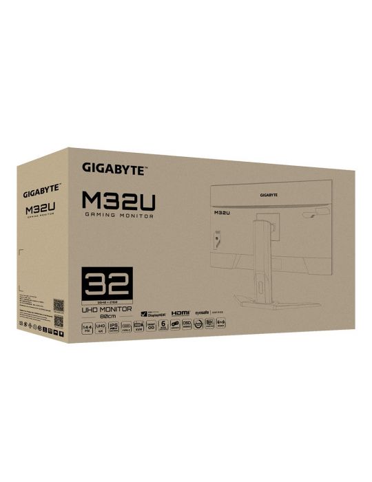 Gigabyte M32U 80 cm (31.5") 3840 x 2160 Pixel 4K Ultra HD LED Negru Gigabyte - 4