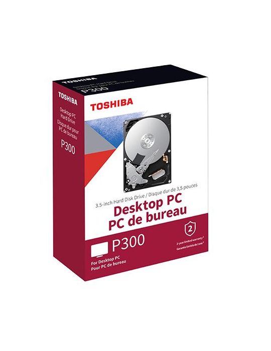 Hard disk Toshiba P300 6TB  SATA III  5400 RPM  3.5" Toshiba - 3