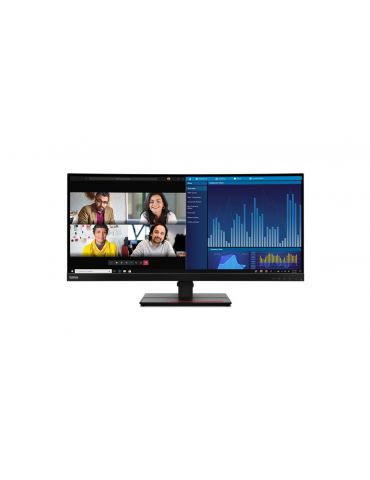 Lenovo ThinkVision P34w-20 86,7 cm (34.1") 3440 x 1440 Pixel Wide Quad HD LED Negru Lenovo - 2