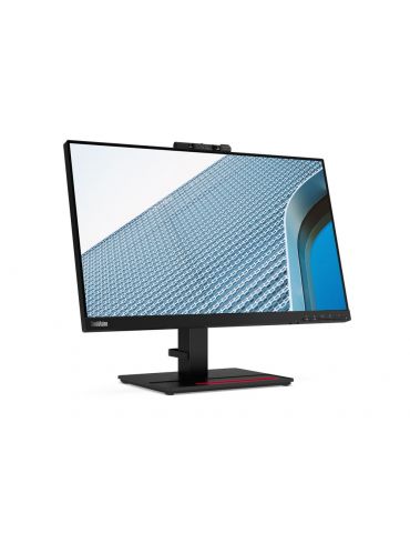 Lenovo ThinkVision T24v-20 60,5 cm (23.8") 1920 x 1080 Pixel Full HD LED Negru Lenovo - 1 - Tik.ro