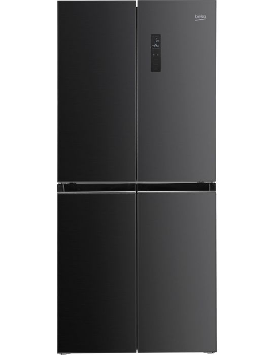 Beko GNO4031GS frigidere cu unități alipite (side by side) De sine stătător 421 L E Negru, Gri Beko - 1