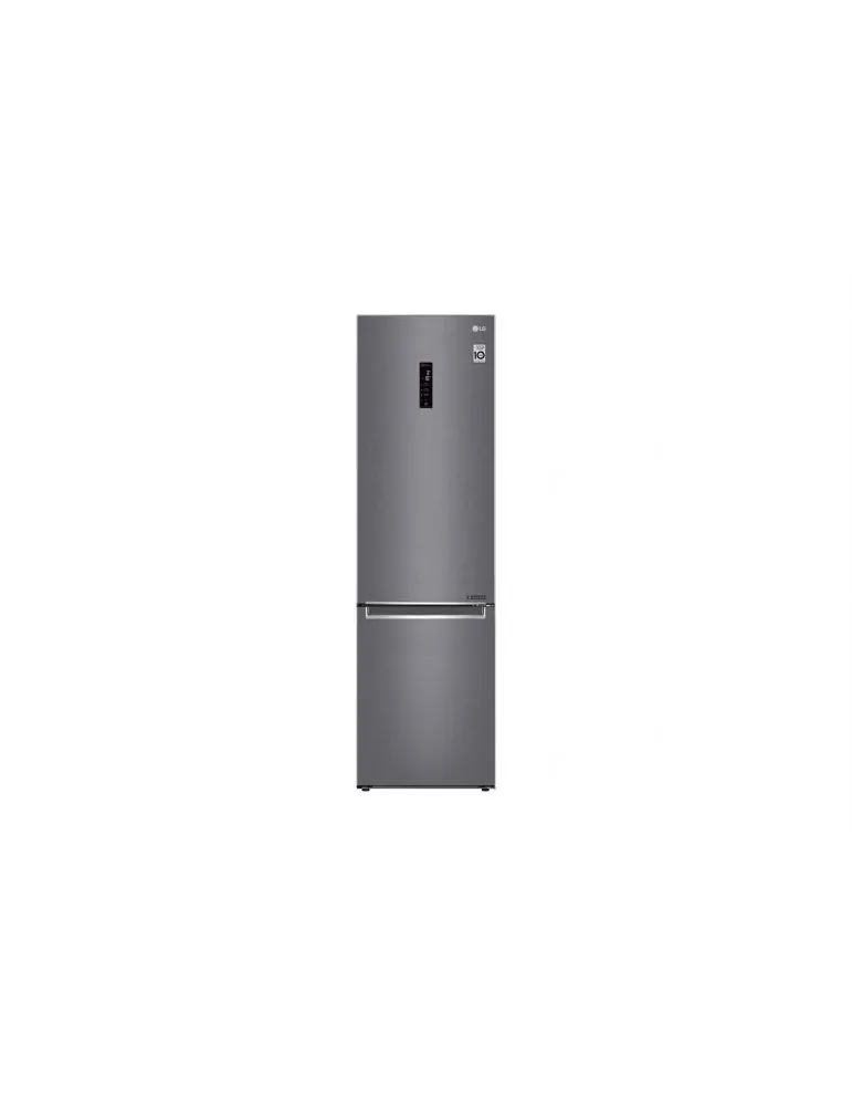 LG GBB62DSHZN combină frigorifică De sine stătător 384 L E Metalic