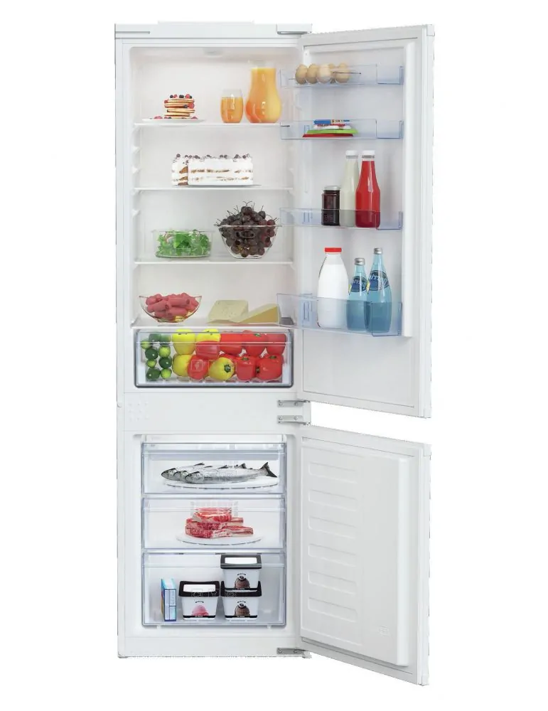 Beko BCHA275K3SN combină frigorifică Încorporat Alb